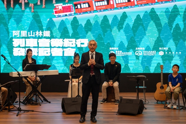 林鐵及文資處王昭堡處長致詞