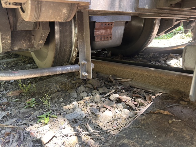 「森里號」列車出軌情形