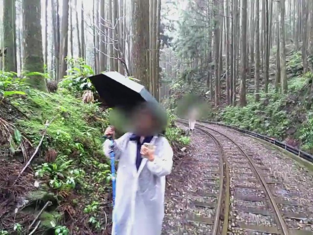 林鐵處會同嘉義縣警察局竹崎分局於林鐵本線約66公里740公尺處發現違法行走軌道遊客