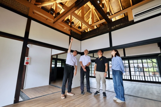 鄭明裕建築師解說修復細節