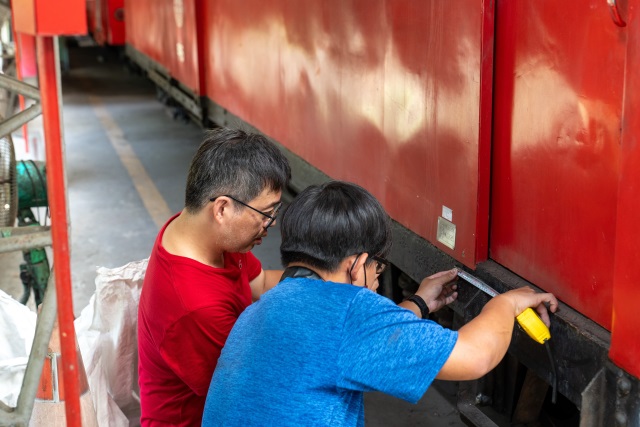 調研團隊現勘「蓬守車」