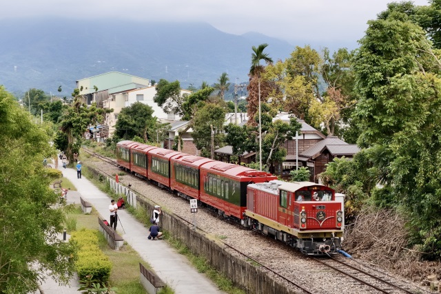 森里號於鹿麻產路段測試(林鐵及文資處吳明翰拍攝)