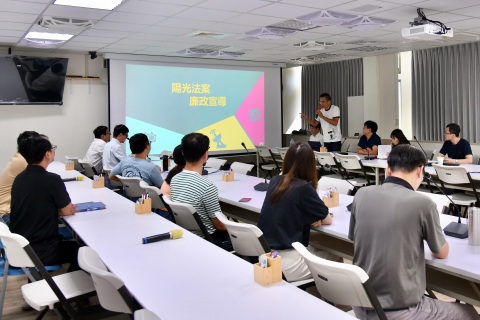 深化廉能與跨境安全! 林鐵處擴大宣導陽光法案及赴陸港澳新制