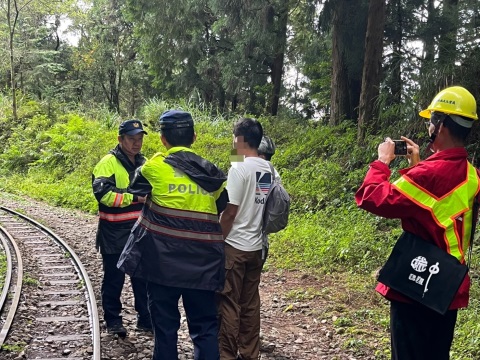 遊眠月線請注意！林鐵處重申安全規定 違法行走鐵路將裁罰