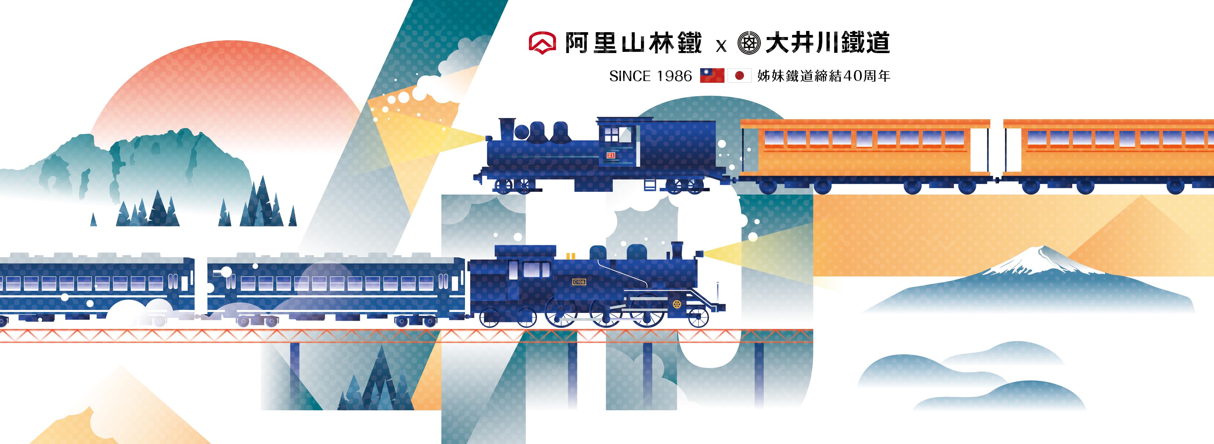 與大井川鐵道締約40週年