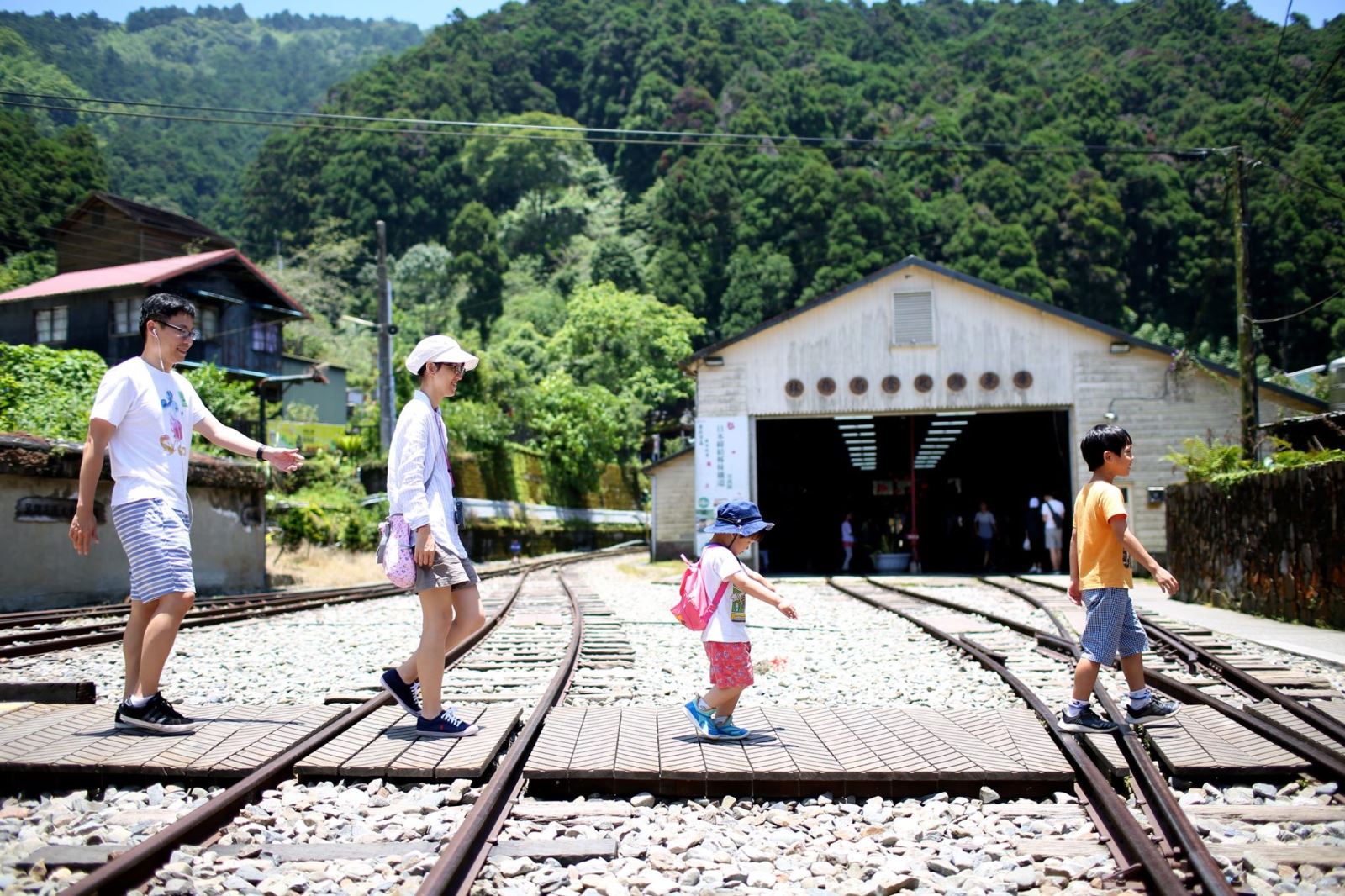 阿里山林業鐵路轉型為觀光鐵路(吳明翰拍攝)