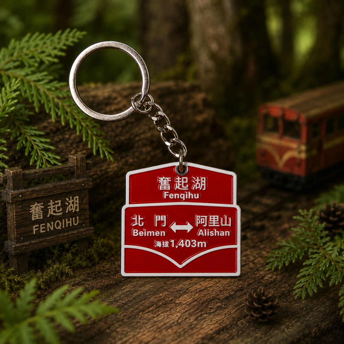 烤漆鑰匙圈