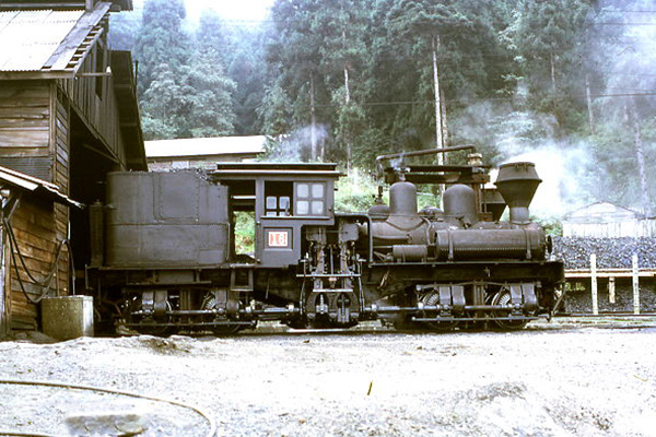 NO.18 SHAY Steam Locomotive(side)