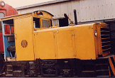 4.7-ton diesel locomotive was used for branch line of forest area.
